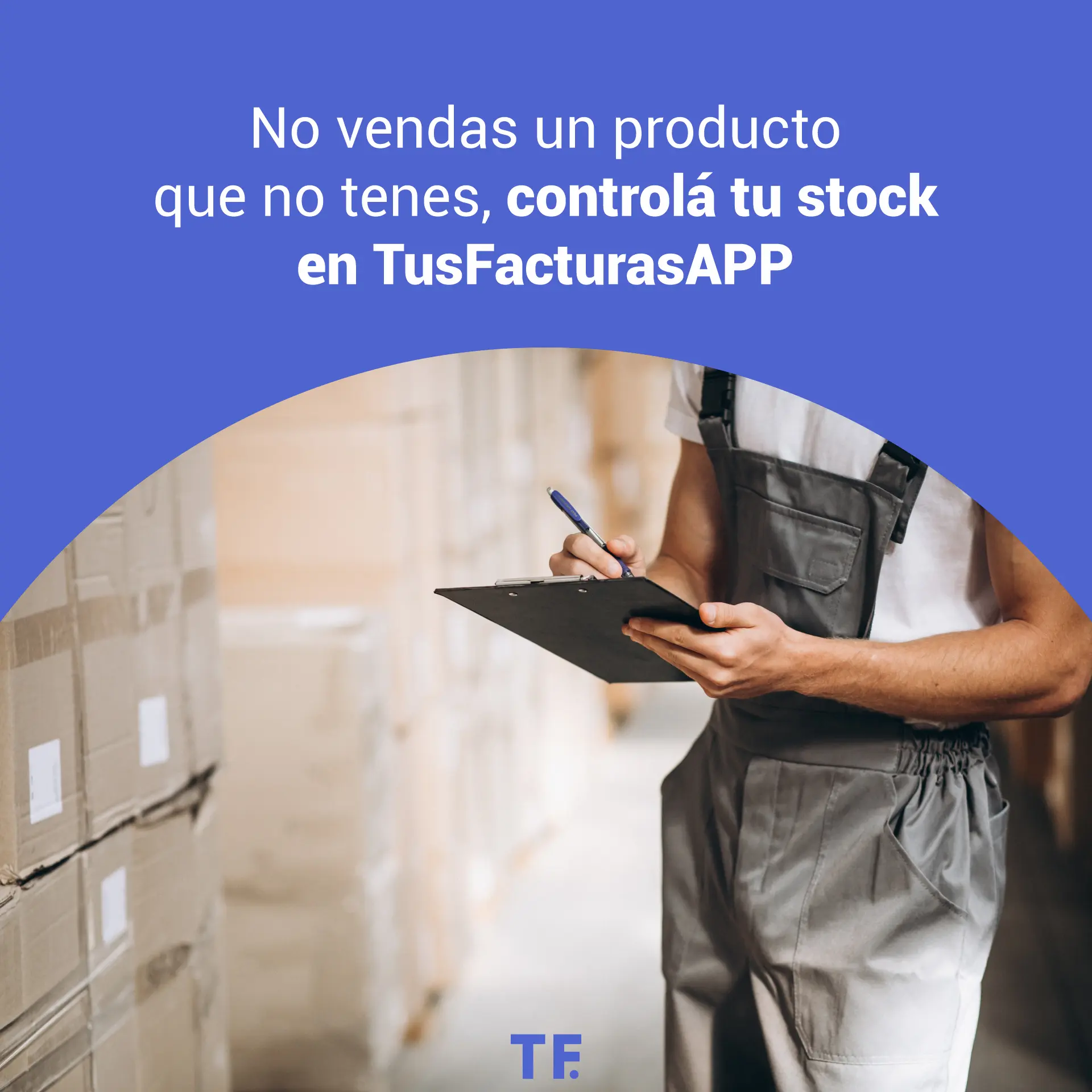 Control de stock en TusFacturasAPP