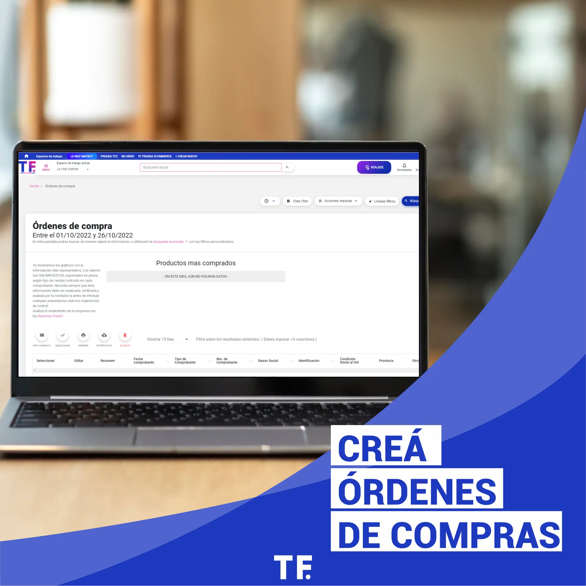 TusFacturasAPP: Software de gestion y Software de facturacion Argentina. TusFacturasAPP: Obtené los datos de tu producto y/o servicio automáticamente