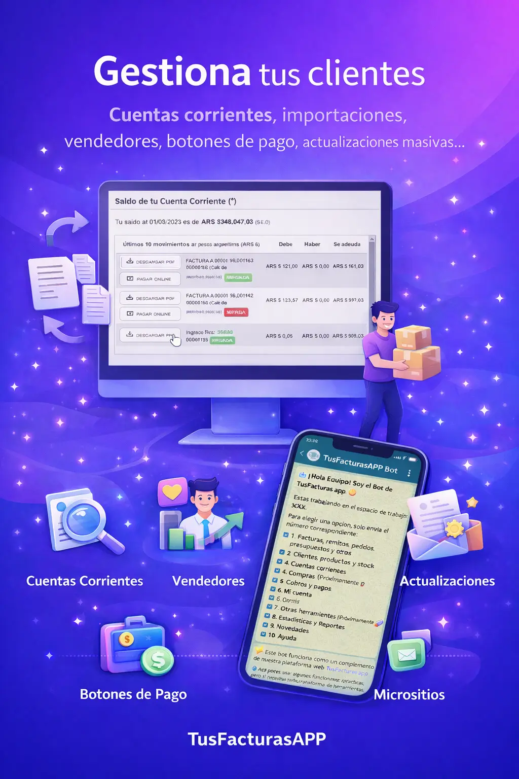 TusFacturasAPP: Software de gestion de Clientes