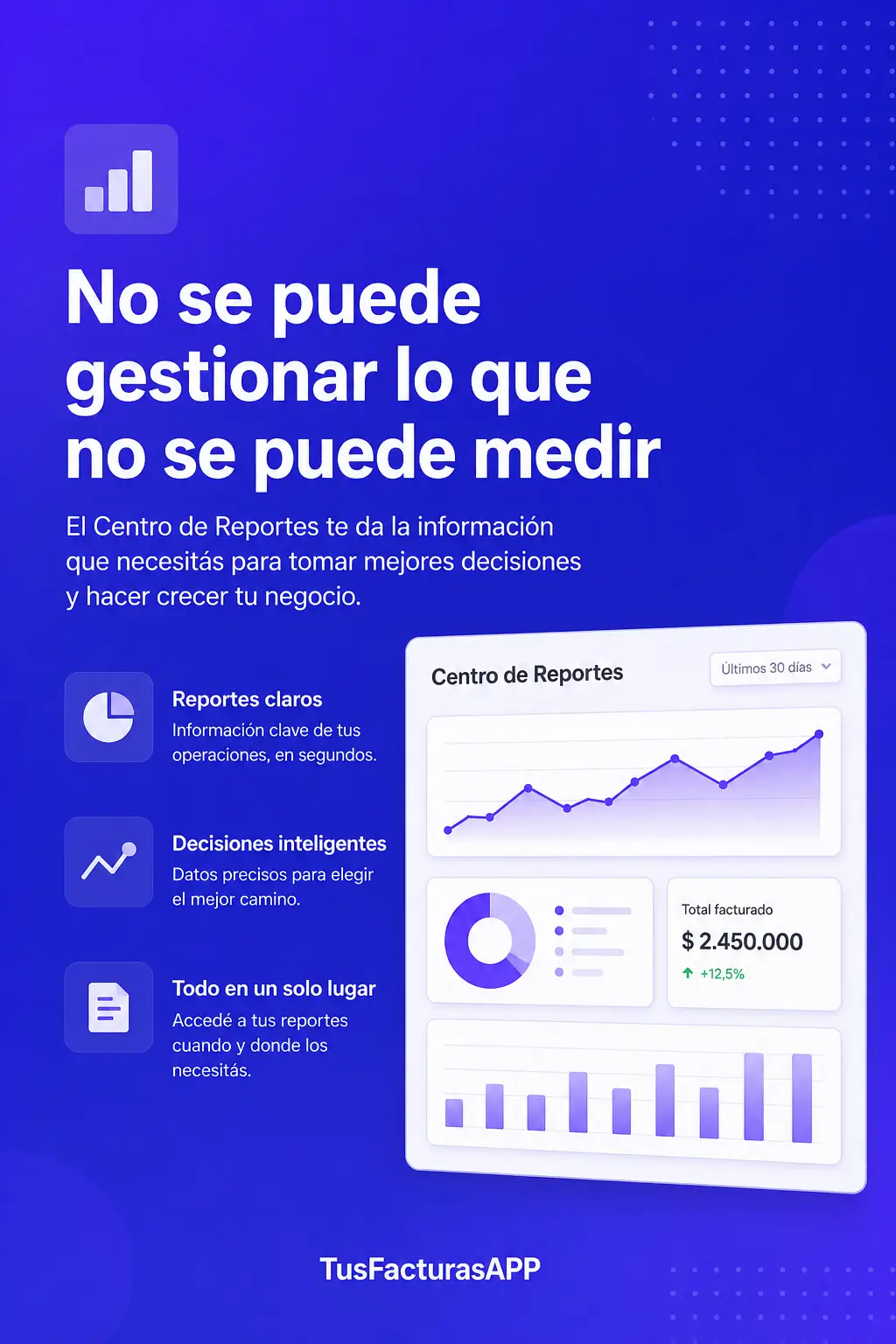 TusFacturasAPP: Software de gestion y Software de facturacion Argentina. TusFacturasAPP: Gener&aacute; reportes power.