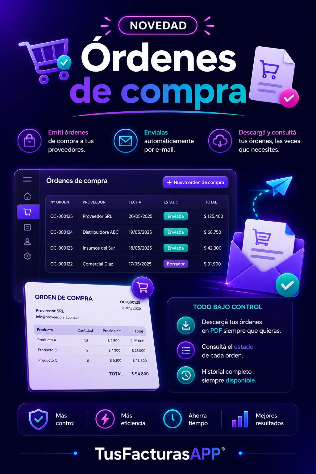 TusFacturasAPP: Software de gestion y Software de facturacion Argentina. TusFacturasAPP: Obten&eacute; los datos de tu producto y/o servicio autom&aacute;ticamente