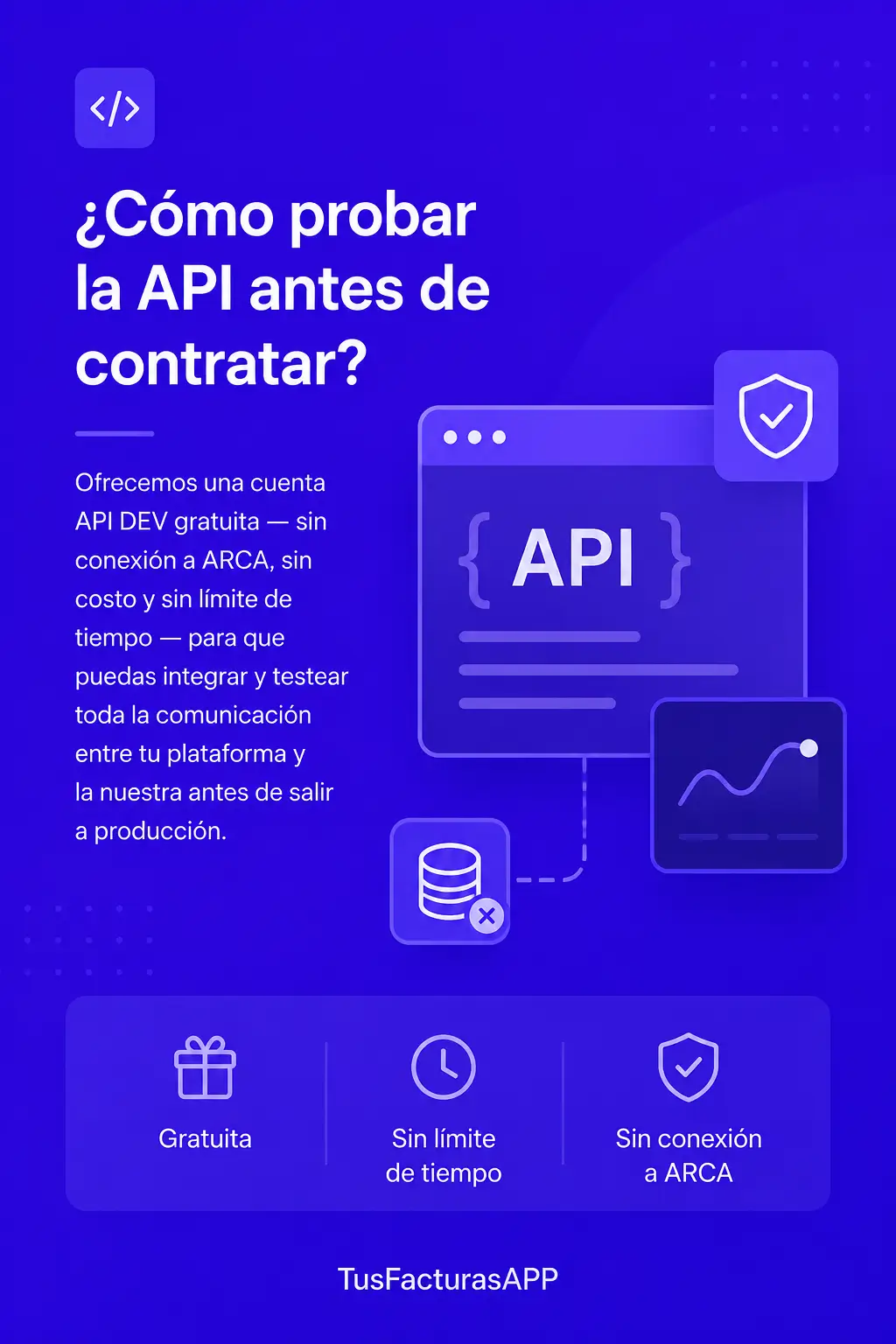 TusFacturasAPP - API REST Factura electr&oacute;nicas ARCA