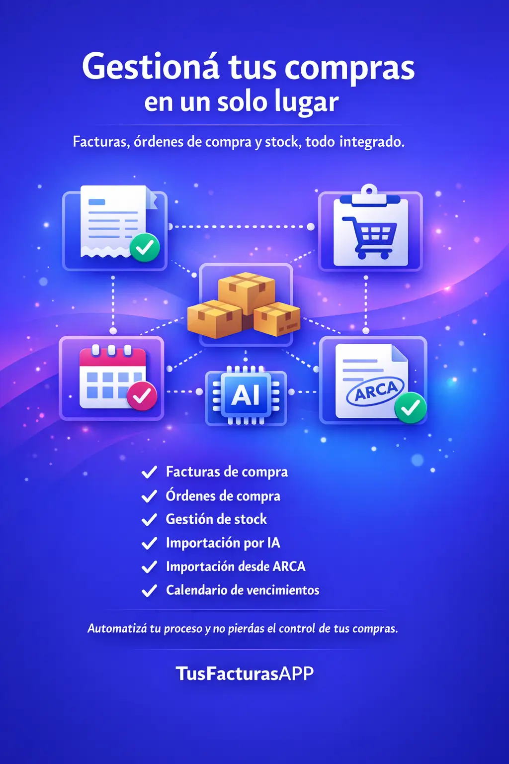 TusFacturasAPP: Sistema de gesti&oacute;n de Compras