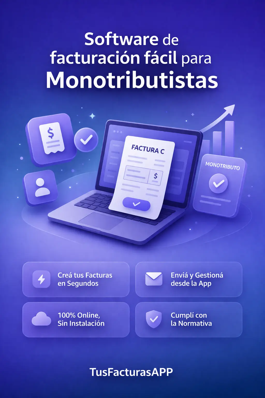 TusFacturasAPP: Software de facturacion barato y facil para Monotributistas