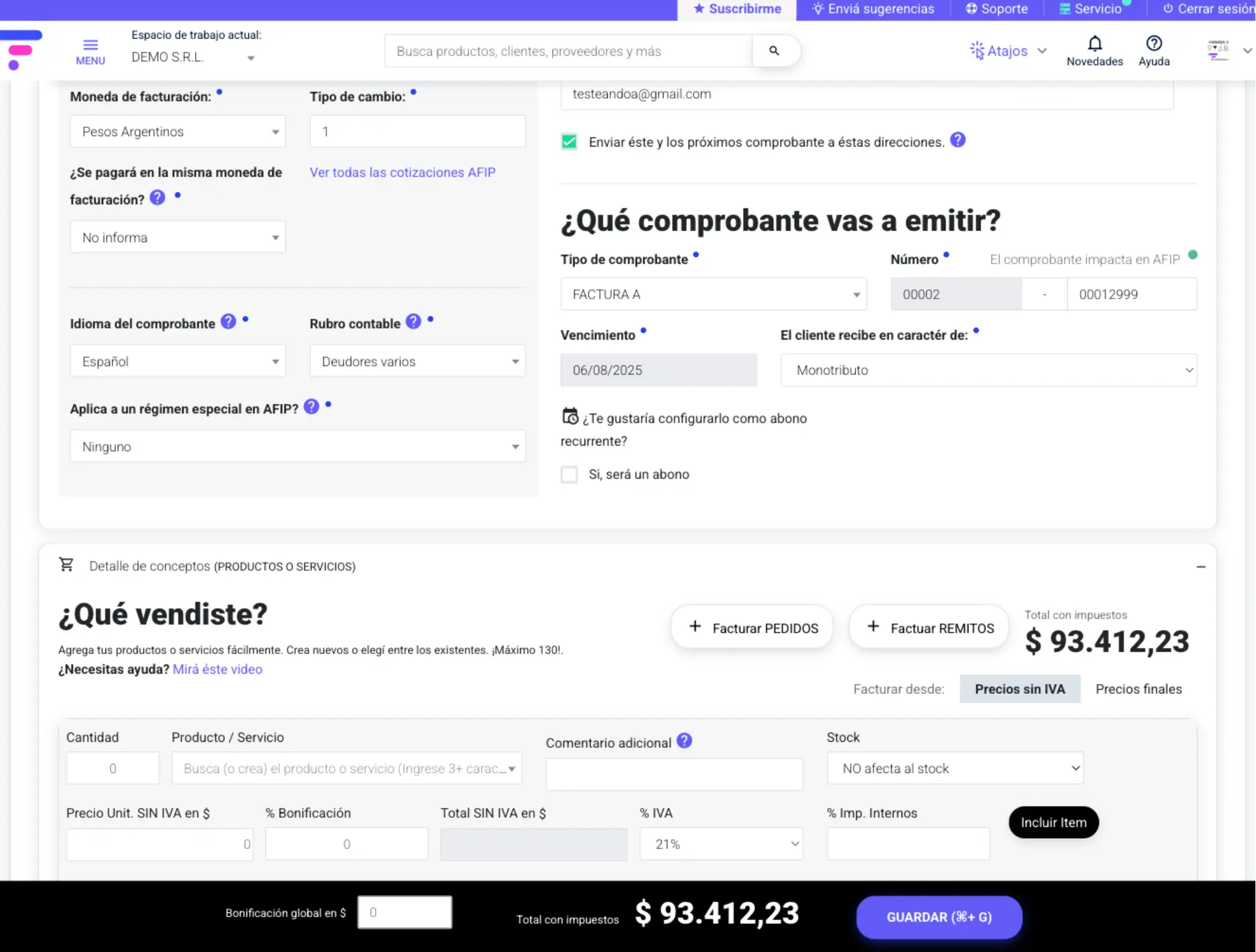 TusFacturasAPP - Software de facturacion ARCA facil para Argentina